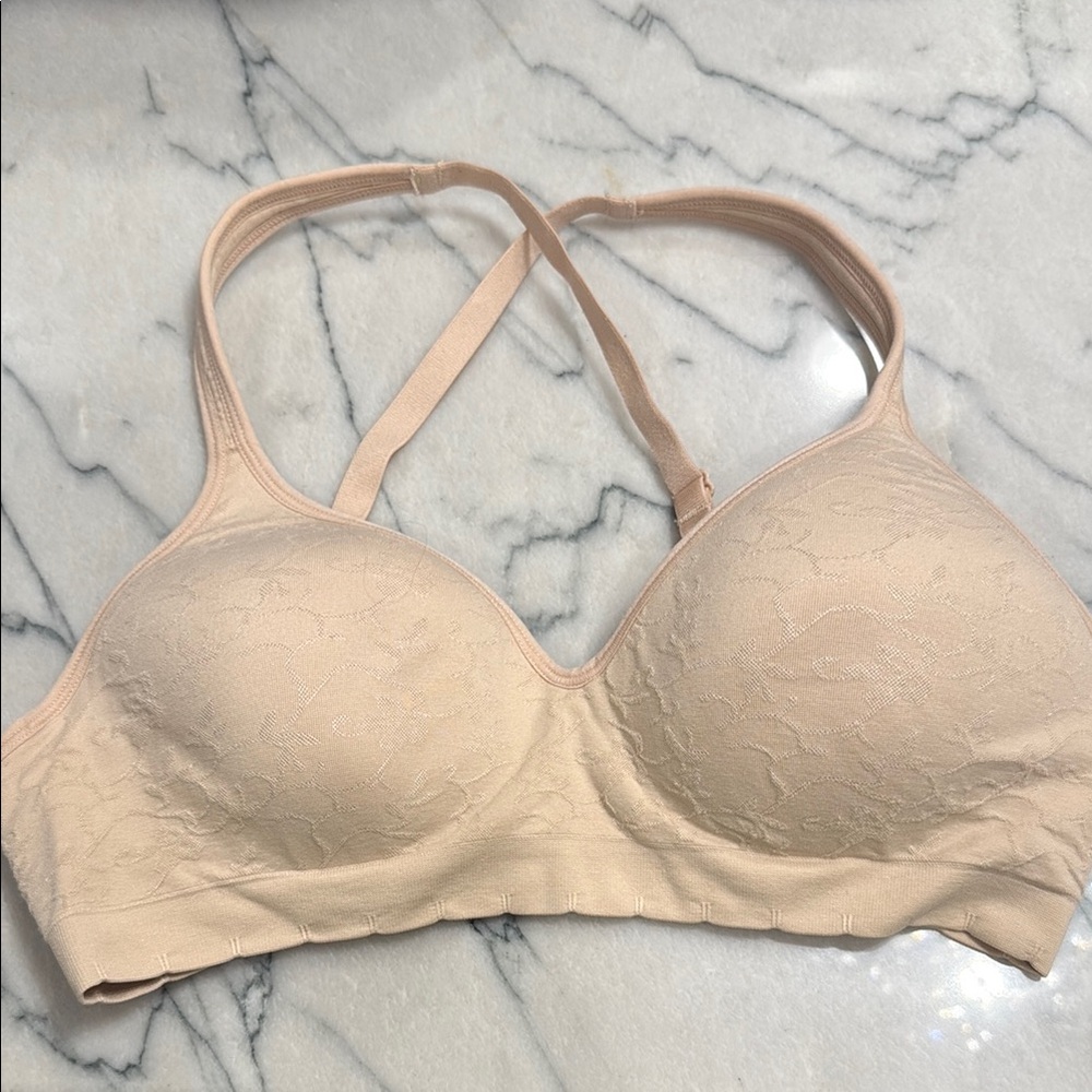 Ellen Tracy Soft Beige Bra